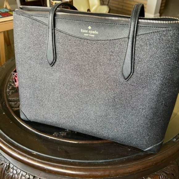 kate spade Handbags - Kate Spade Charcoal Gray Tote Bag